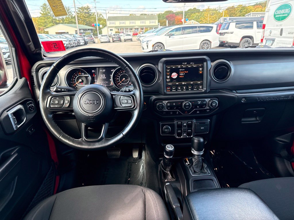 Certified 2022 Jeep Wrangler Unlimited Sport w/ Sun And Sound Package AWD/4WD image 18