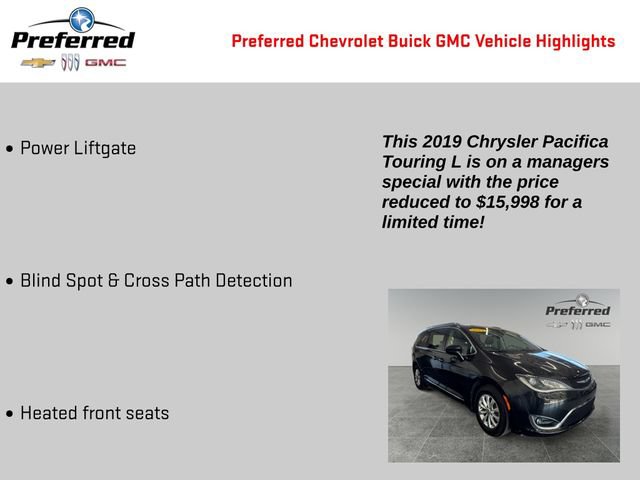 Used 2019 Chrysler Pacifica Touring-L FWD image 2