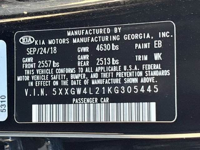 Used 2019 Kia Optima SX FWD image 32