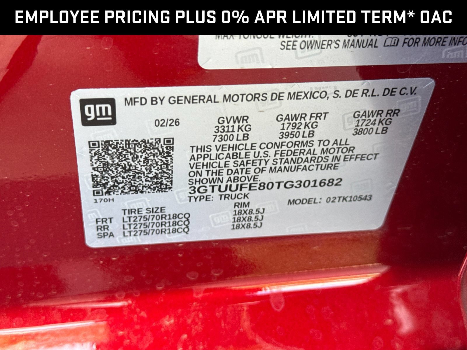 New 2026 GMC Sierra 1500 AT4X AWD/4WD image 27