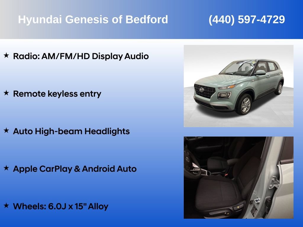 Certified 2026 Hyundai Venue SE FWD image 7