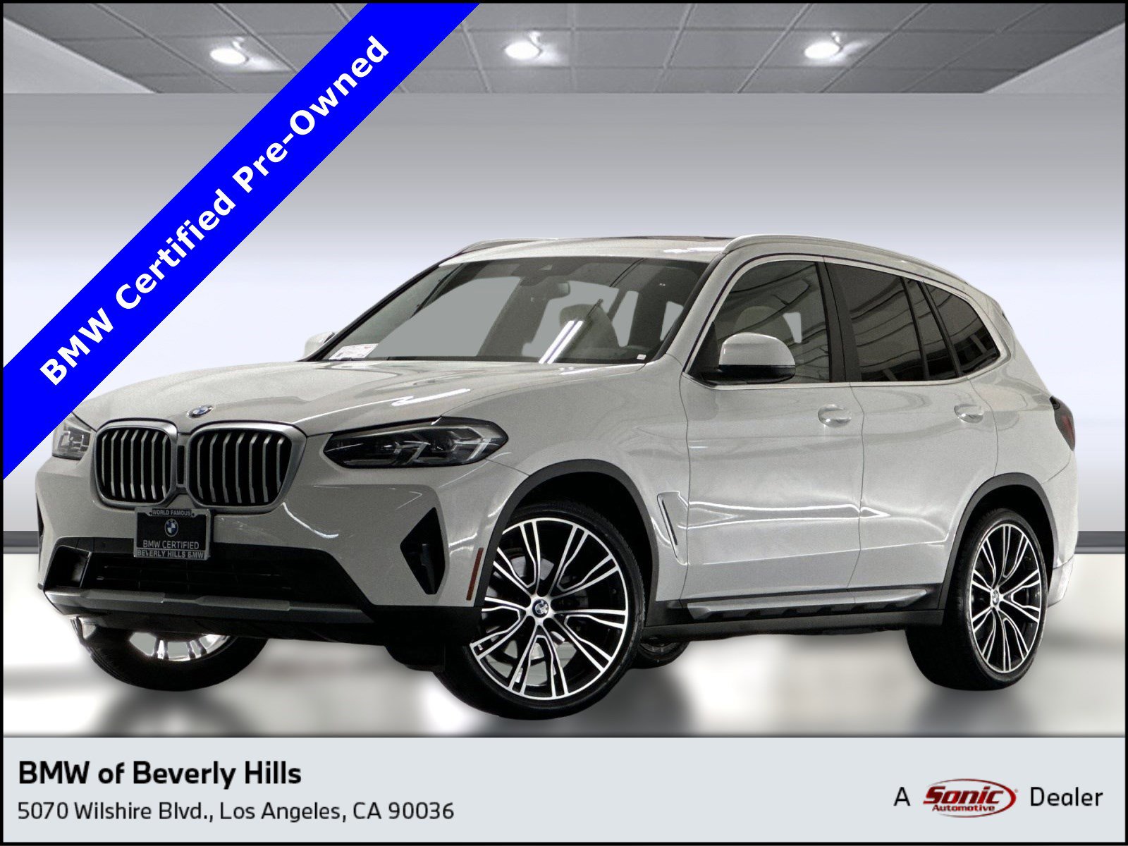 Certified 2022 BMW X3 sDrive30i w/ Convenience Package w/ZPA