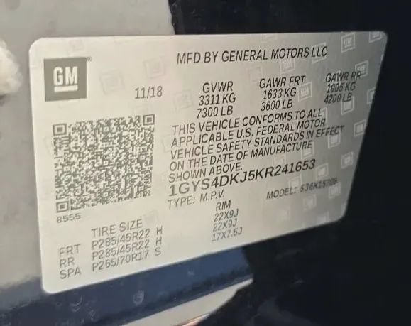 Used 2019 Cadillac Escalade Platinum AWD/4WD image 59