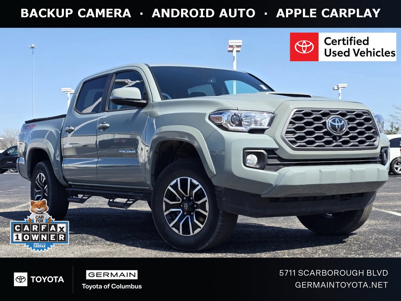 Certified 2023 Toyota Tacoma TRD Sport w/ Advanced Technology Package