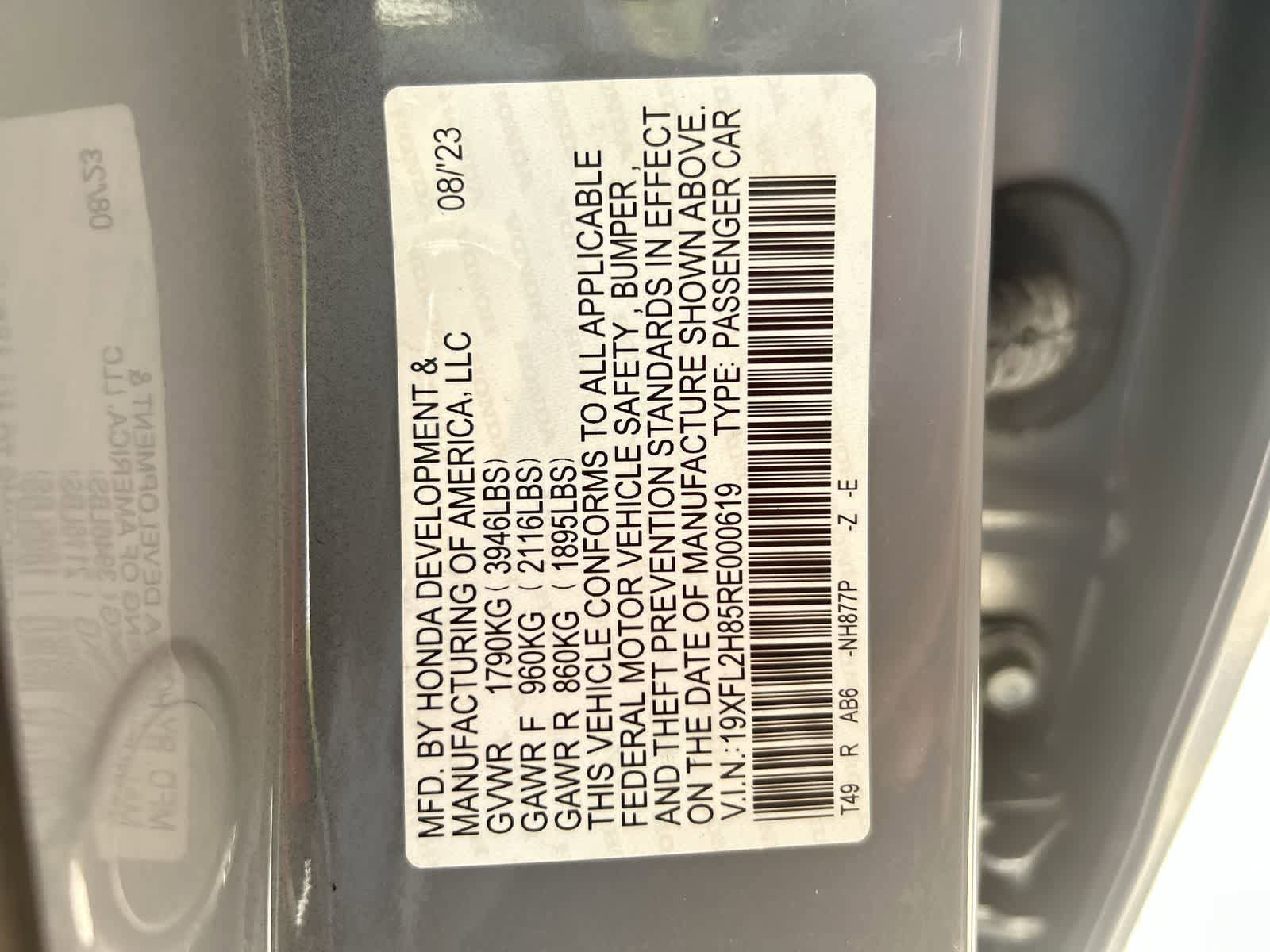 Used 2024 Honda Civic Sport image 2