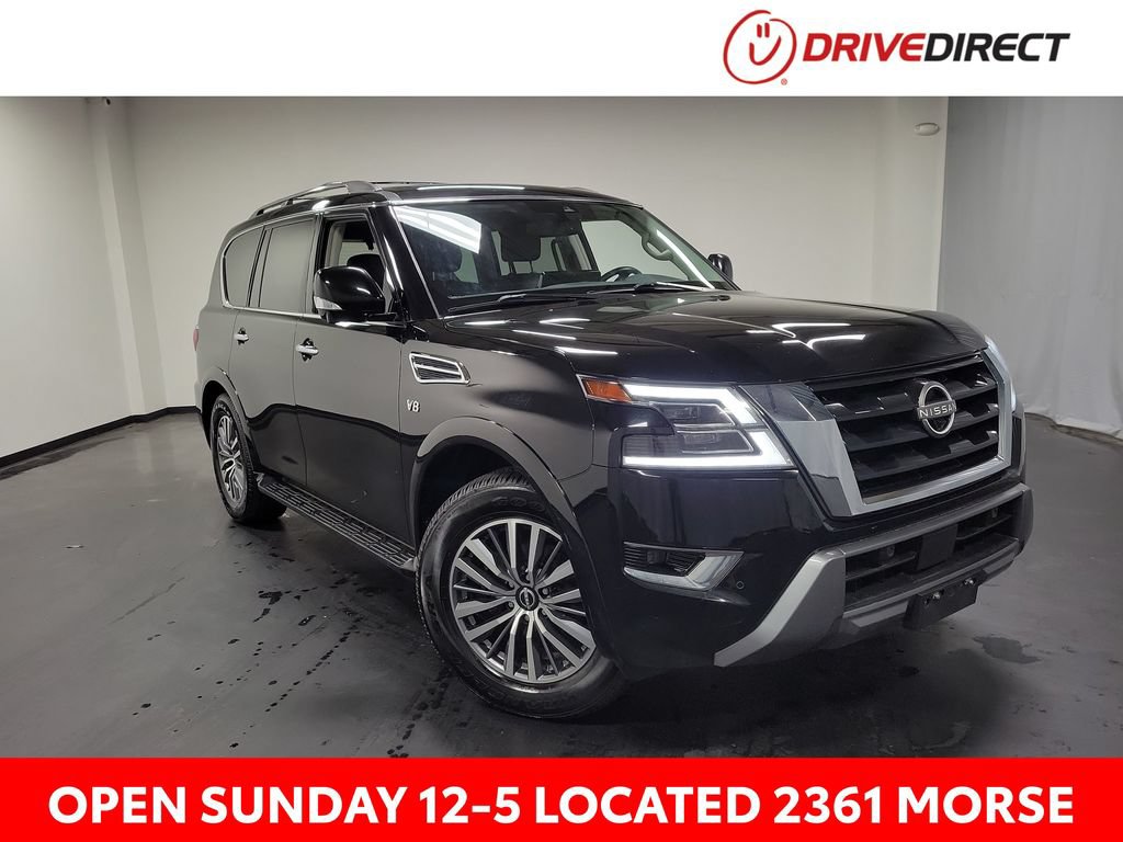 Used 2021 Nissan Armada SL w/ Captain's Chairs Package