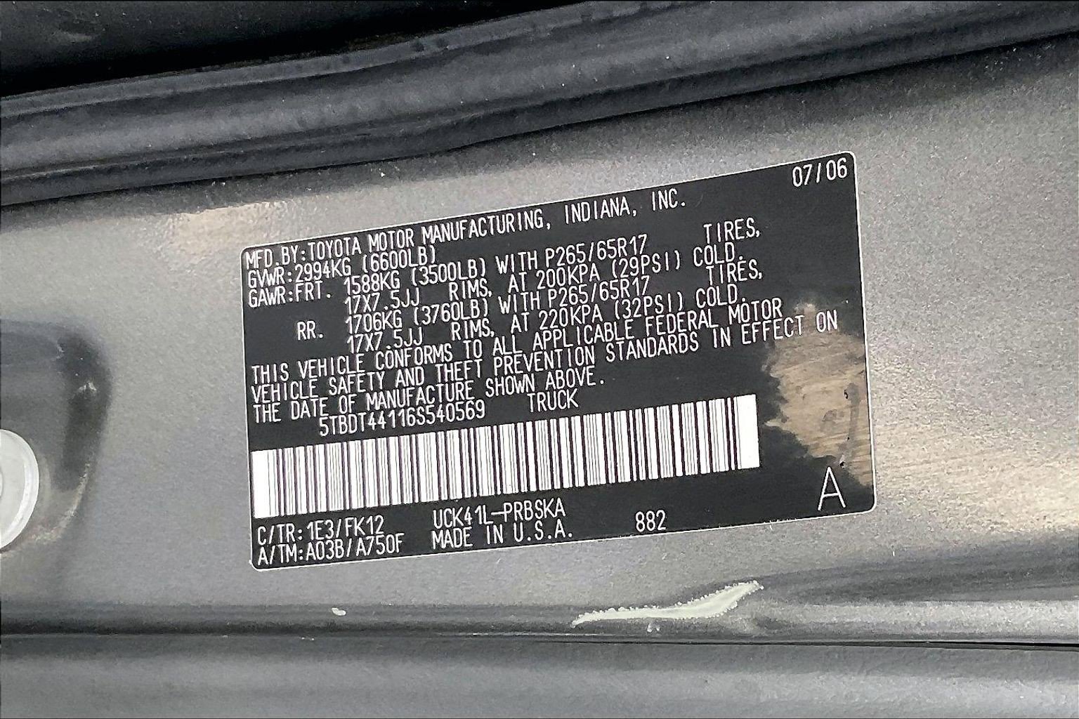 Used 2006 Toyota Tundra SR5 image 26