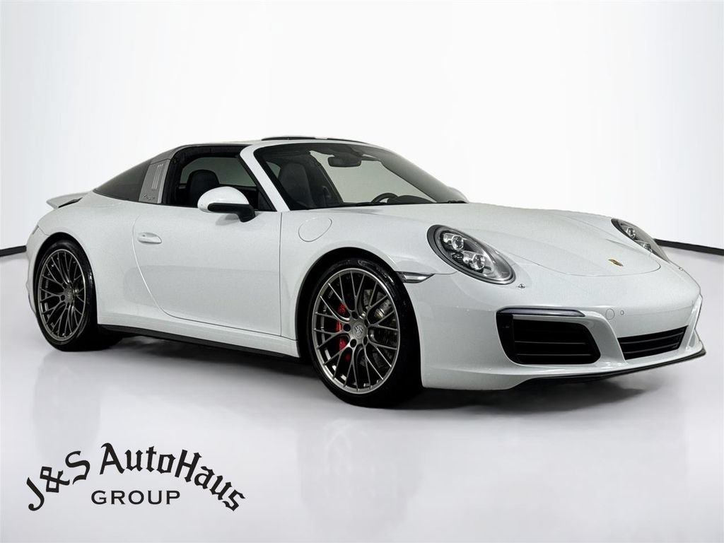 Used 2017 Porsche 911 Targa 4S AWD/4WD image 1