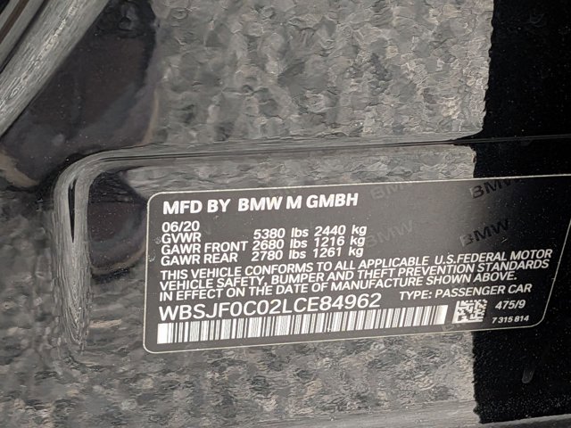 Used 2020 BMW M5 w/ Executive Package image 18