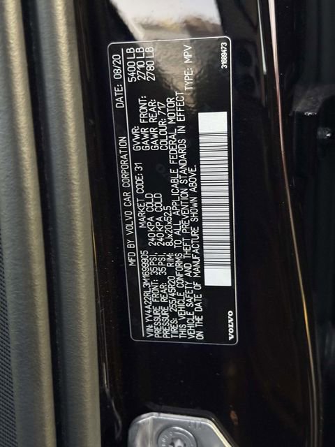 Used 2021 Volvo XC60 T6 Inscription w/ Advanced Package image 32