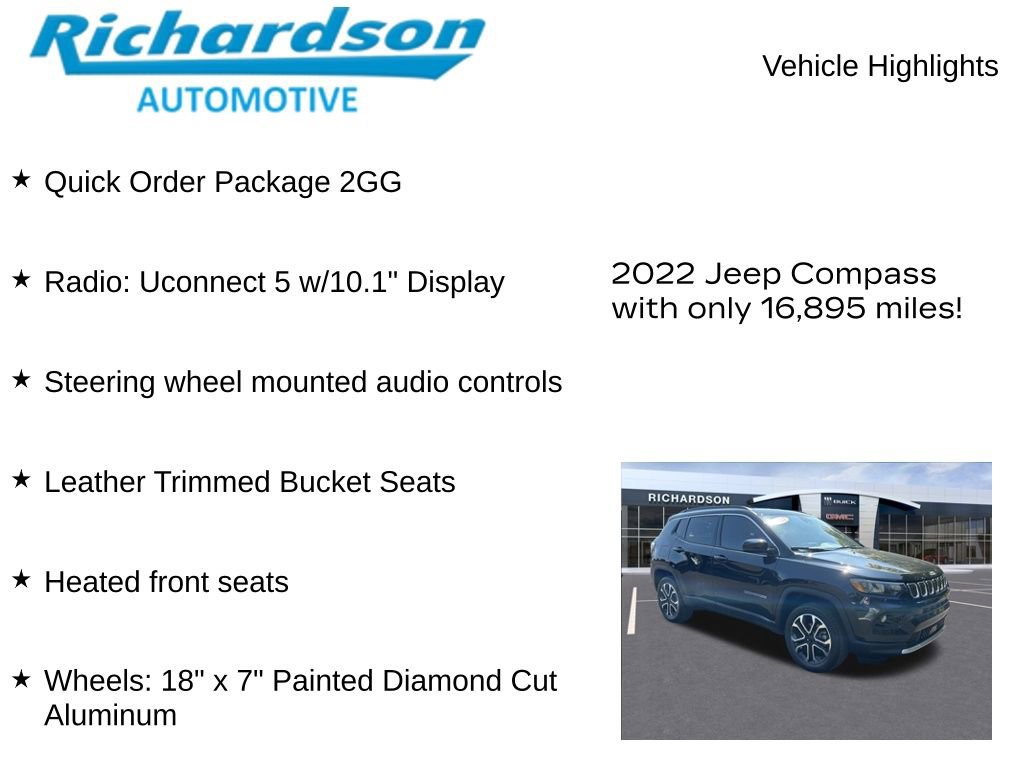 Used 2022 Jeep Compass Limited image 10