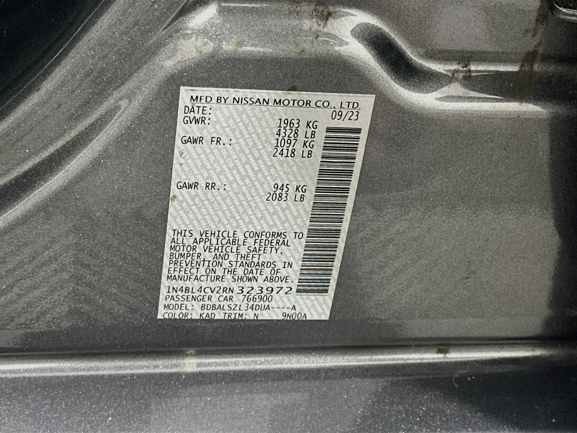 Used 2024 Nissan Altima 2.5 SR FWD image 12