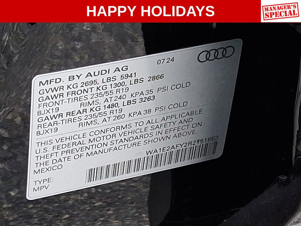 Used 2024 Audi Q5 e Premium Plus w/ Premium Plus Package image 29