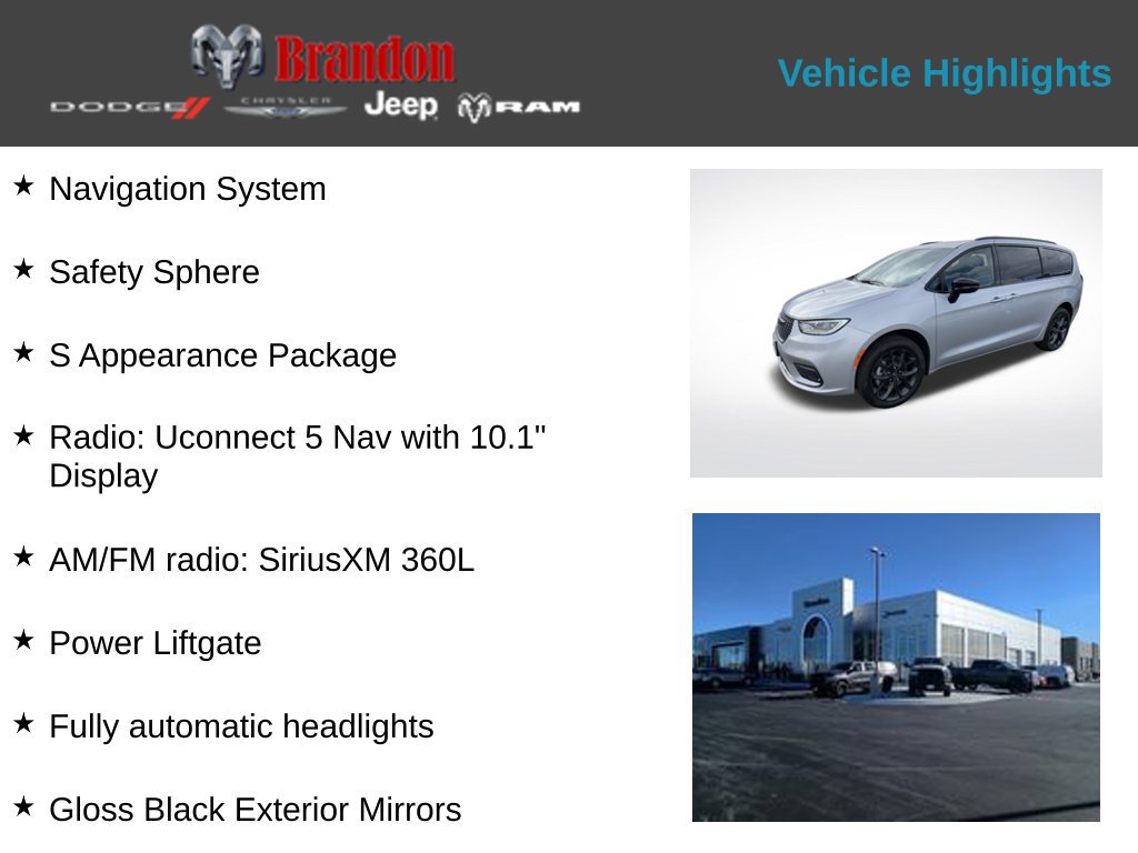New 2026 Chrysler Pacifica Limited w/ S Appearance Package AWD/4WD image 2