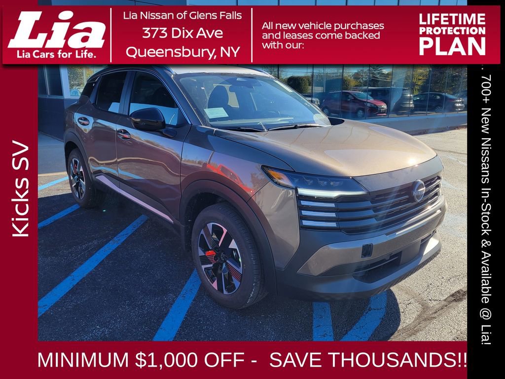 New 2026 Nissan Kicks SV w/ SV Premium Package image 1