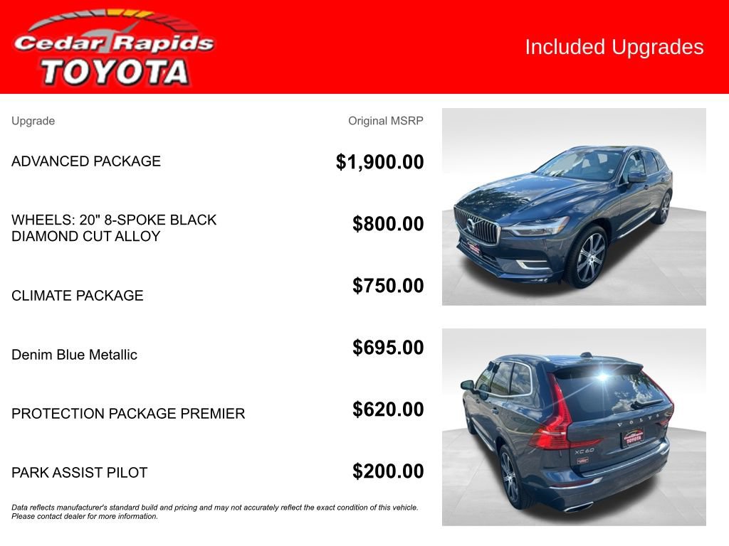 Used 2021 Volvo XC60 T5 Inscription w/ Advanced Package AWD/4WD image 6