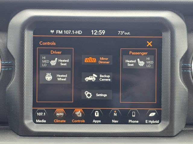 Used 2023 Jeep Wrangler Unlimited Rubicon 4xe w/ Steel Bumper Group AWD/4WD image 37