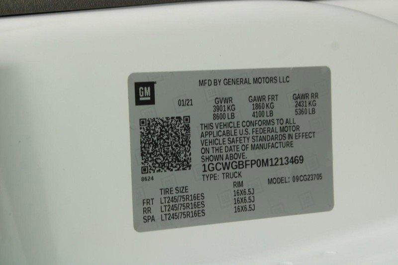 Used 2021 Chevrolet Express 2500 Extended w/ Driver Convenience Package image 18