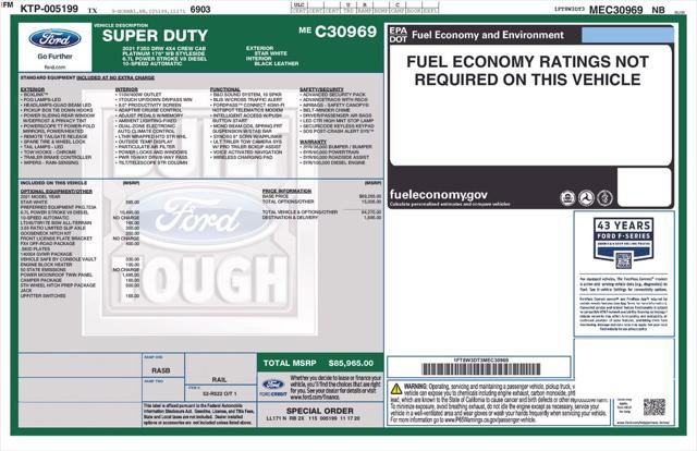 Used 2021 Ford F350 Platinum AWD/4WD image 1