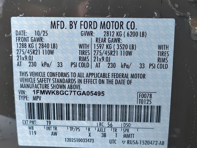 New 2026 Ford Explorer ST w/ Sun And Sound Package image 32
