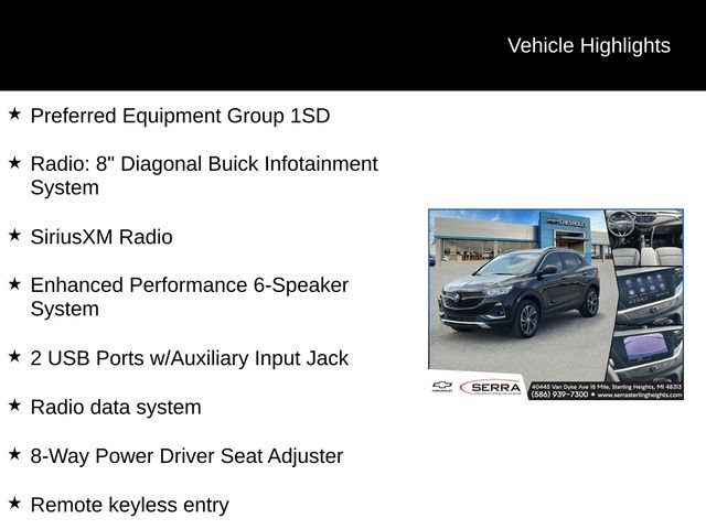 Certified 2023 Buick Encore GX Select AWD/4WD image 4