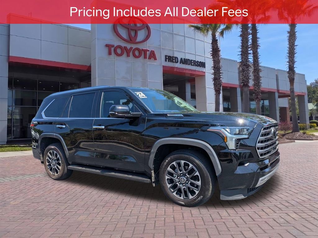 Certified 2024 Toyota Sequoia Limited AWD/4WD image 1
