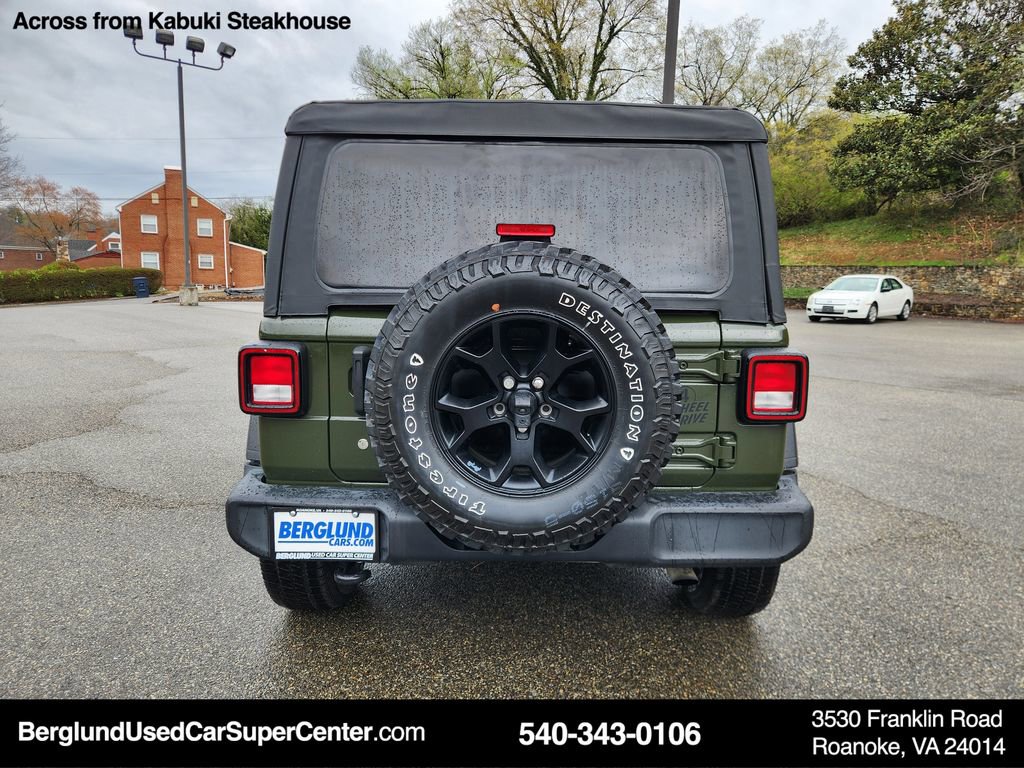 Used 2021 Jeep Wrangler Sport image 5