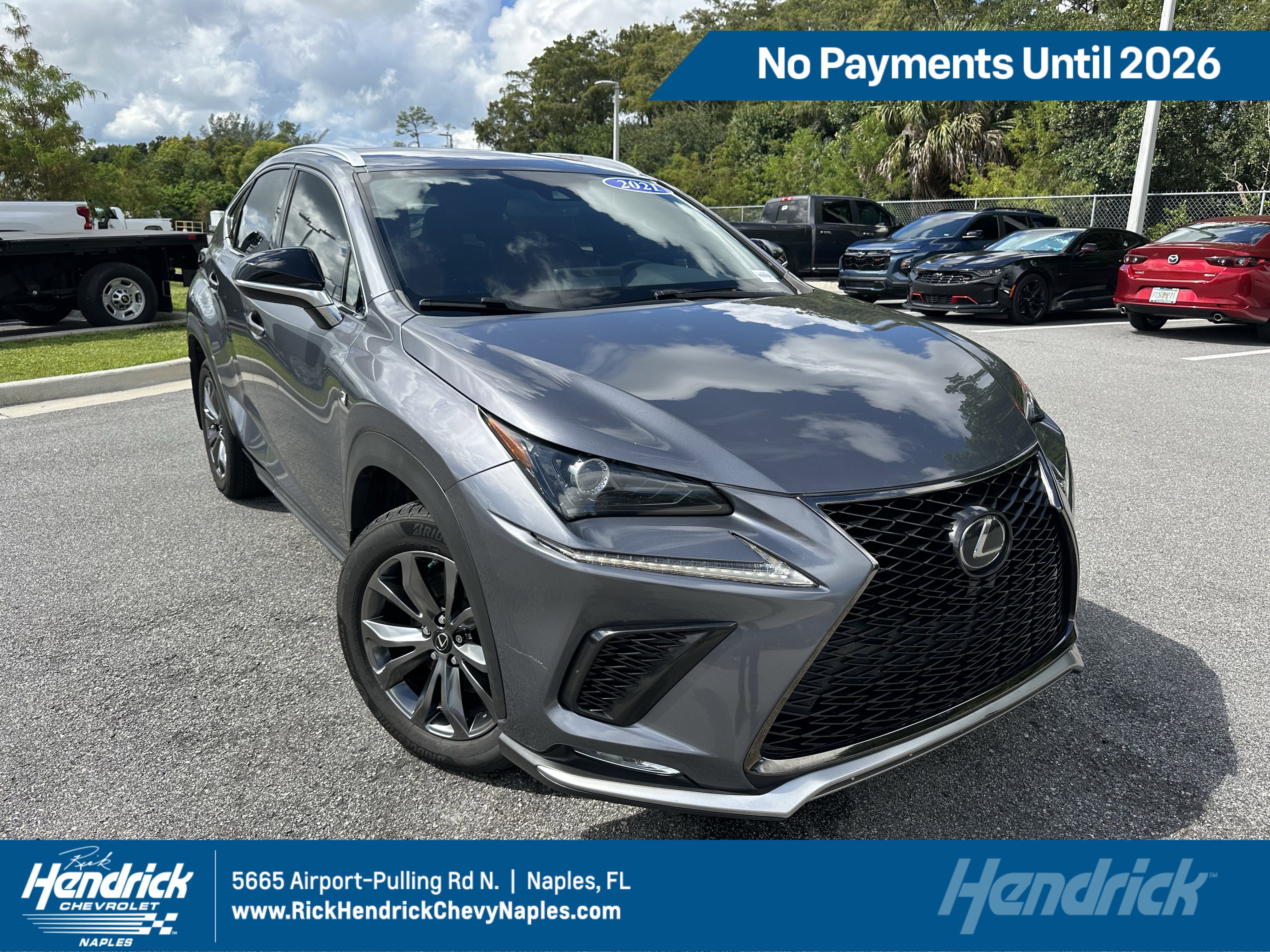 Used 2021 Lexus NX 300 F Sport w/ Package Accessory