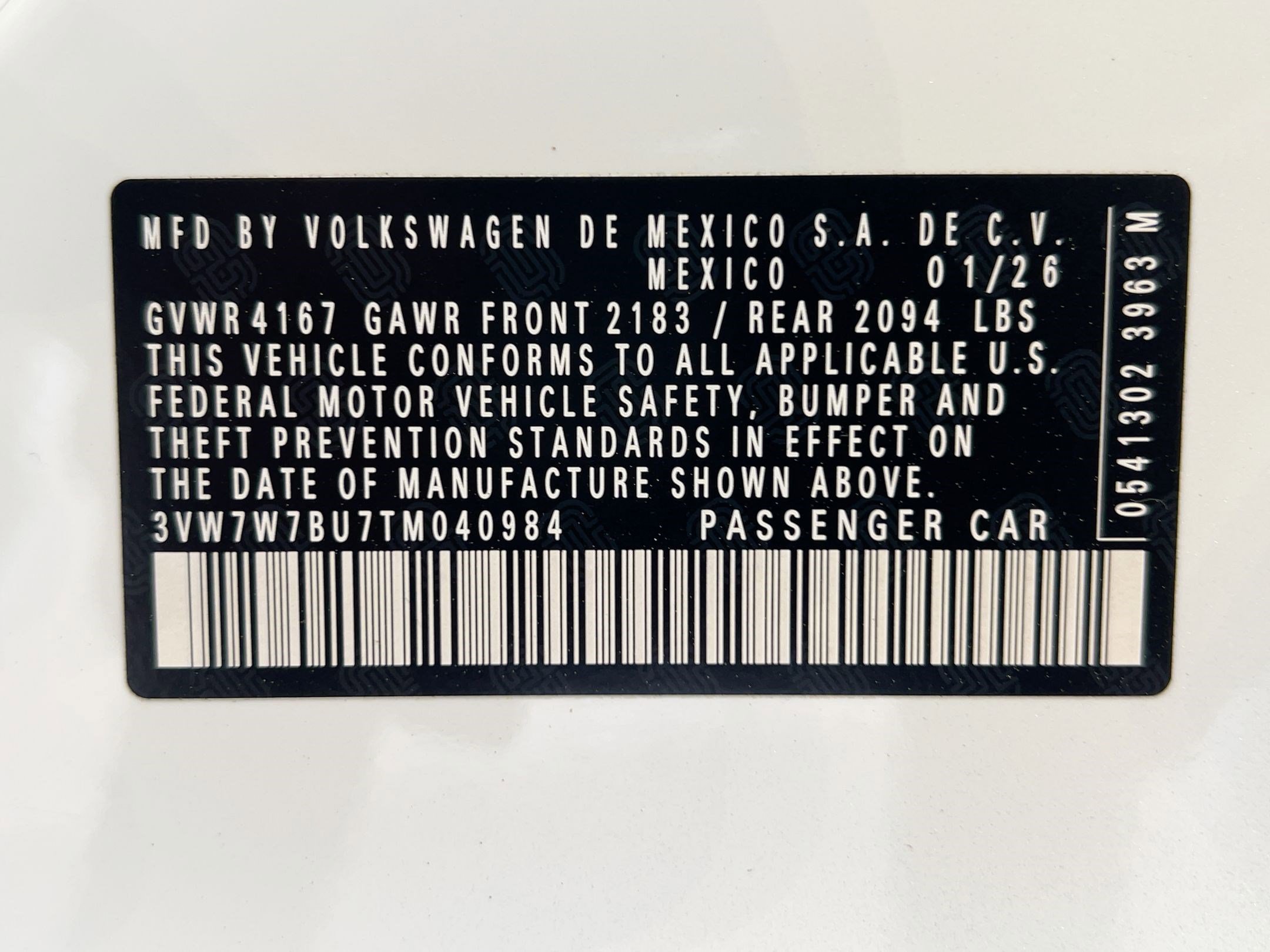 New 2026 Volkswagen Jetta SE image 30