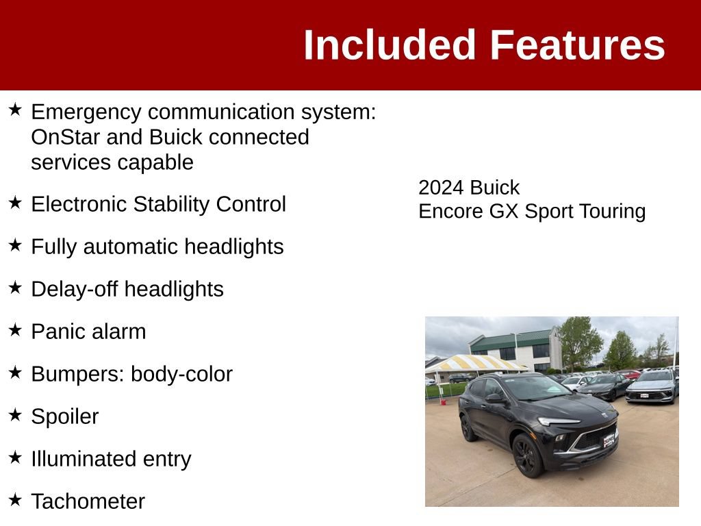 Used 2024 Buick Encore GX Sport Touring AWD/4WD image 4