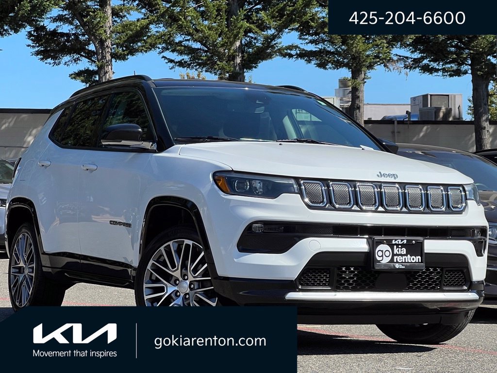 Used 2022 Jeep Compass Limited w/ Elite Group AWD/4WD image 1