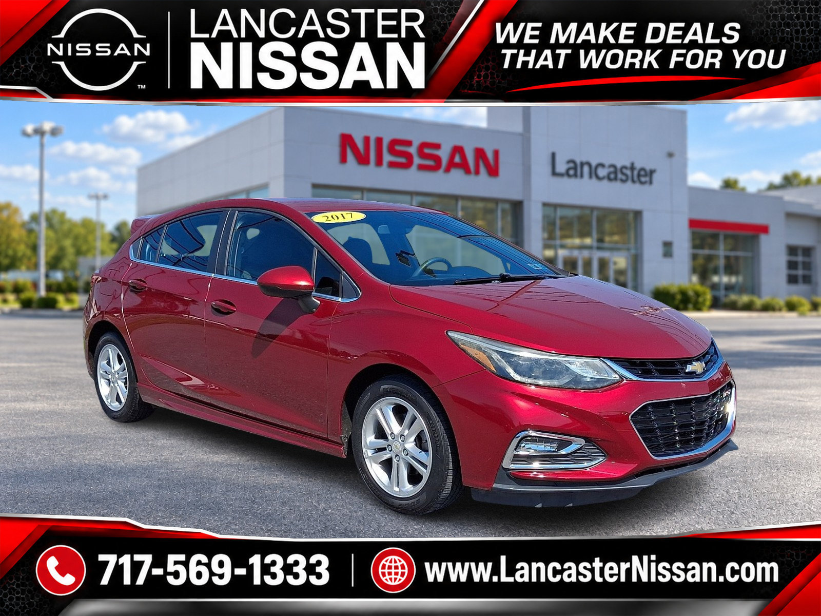 Used 2017 Chevrolet Cruze LT w/ Convenience Package FWD image 1