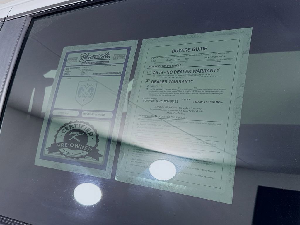 Used 2024 Chevrolet Silverado 2500 ZR2 w/ Technology Package image 37