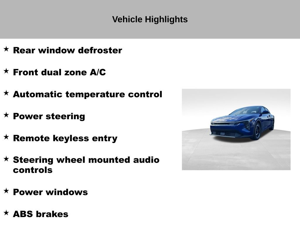 Certified 2025 Kia K4 EX image 19