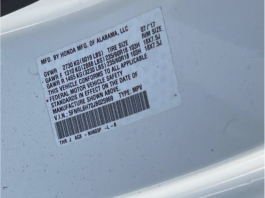 Used 2018 Honda Odyssey EX-L image 21