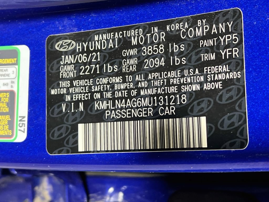 Used 2021 Hyundai Elantra SEL w/ Convenience + Premium Package FWD image 28