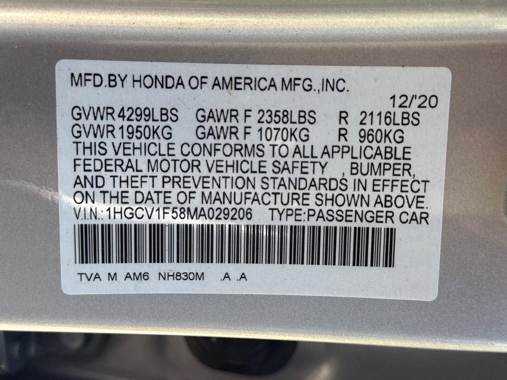 Used 2021 Honda Accord EX-L image 36