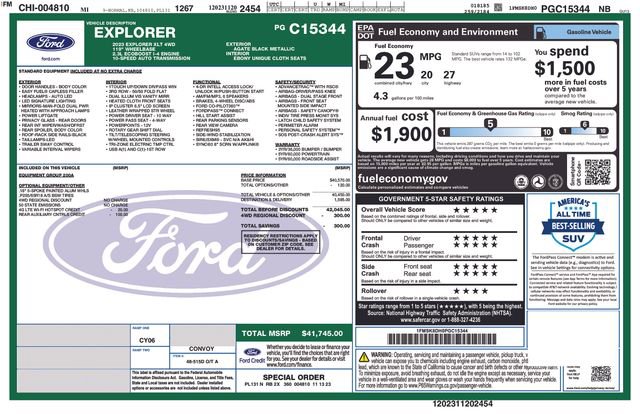 Used 2023 Ford Explorer XLT image 11