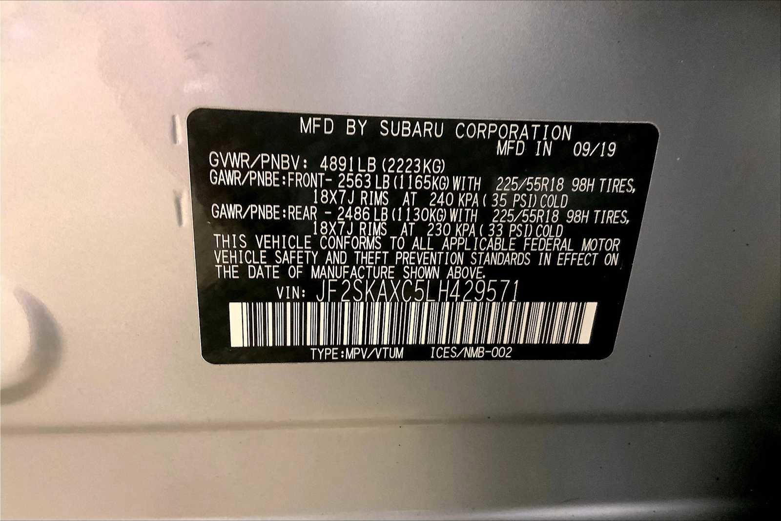 Used 2020 Subaru Forester Touring image 34