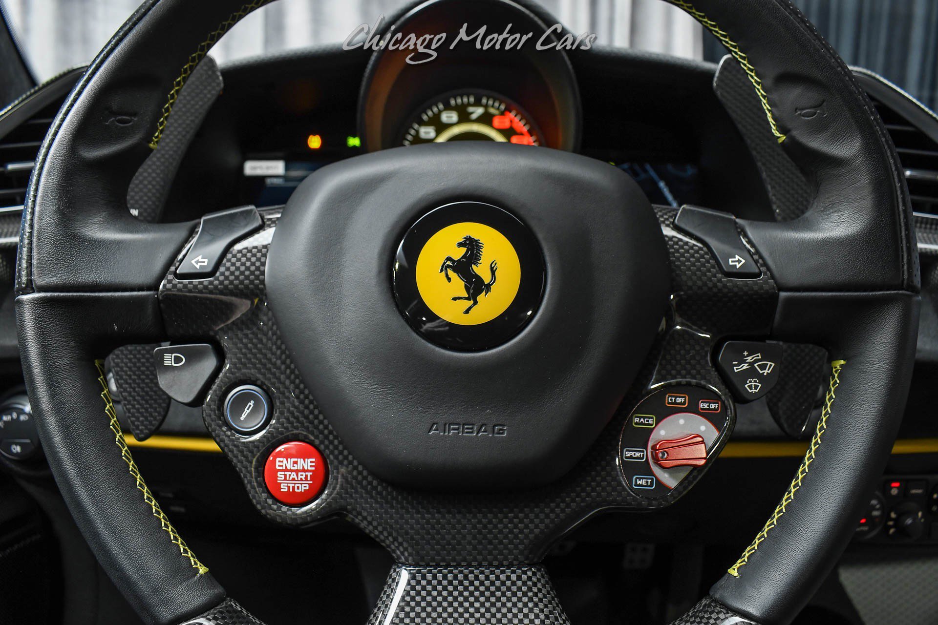 Used 2020 Ferrari 488 Pista Coupe Blu Corsa HRE Wheels Ful image 11