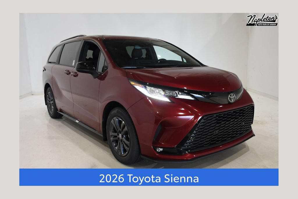 New 2026 Toyota Sienna XSE