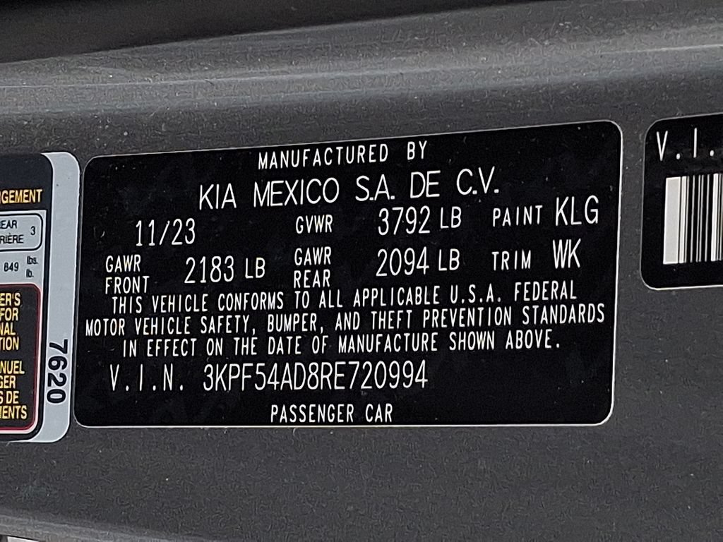 Used 2024 Kia Forte GT-Line w/ GT-Line Premium Package FWD image 26