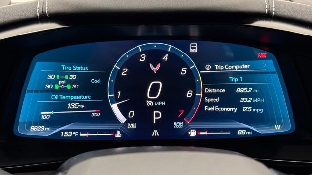 Used 2023 Chevrolet Corvette Stingray Preferred Cpe w/ Z51 Performance Package RWD image 25