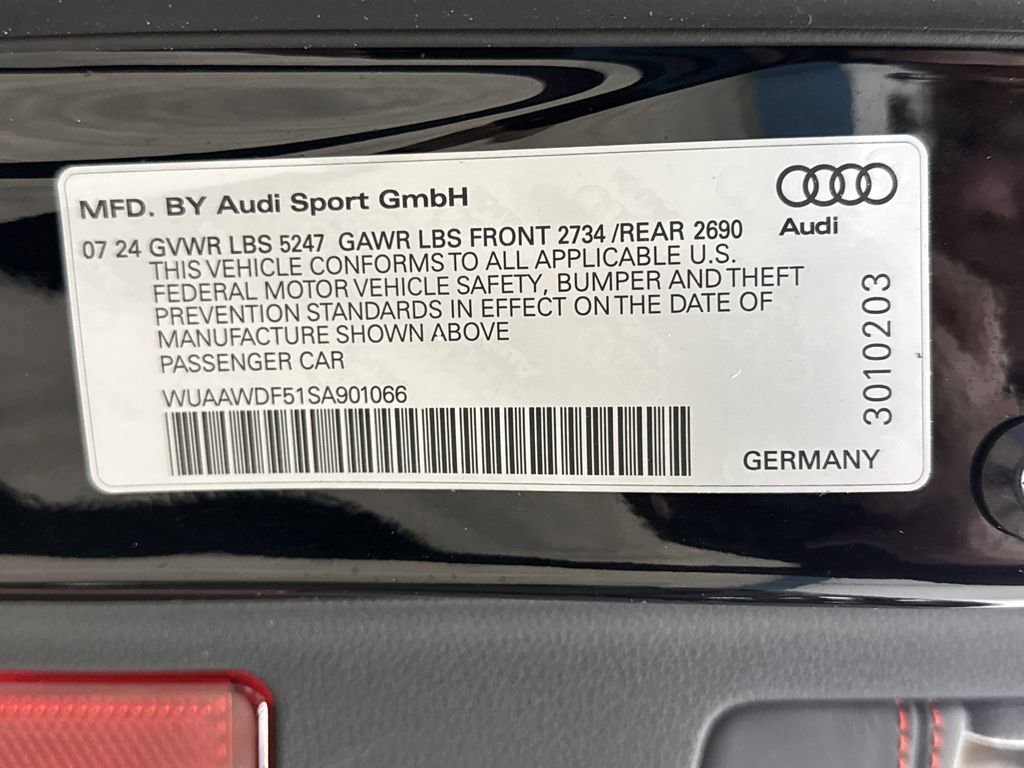 Used 2025 Audi RS 5 Sportback w/ Black Optic Carbon Package image 40