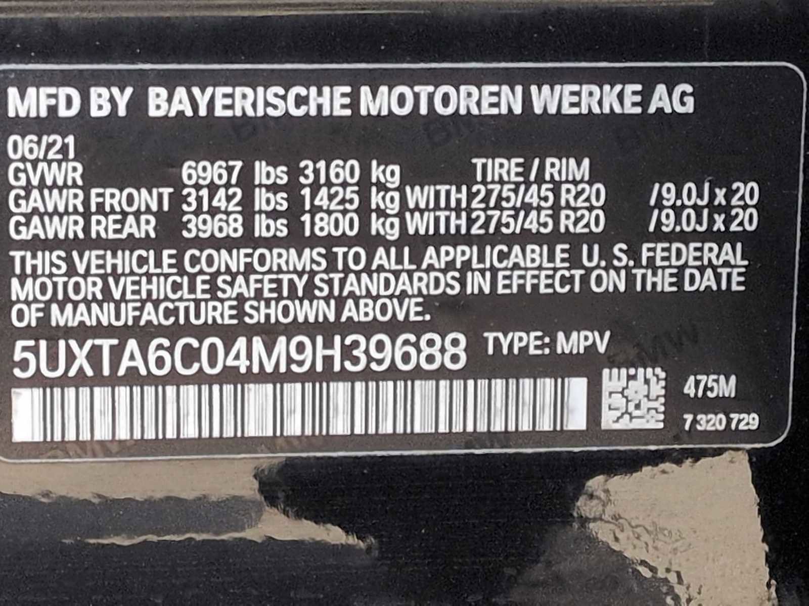 Used 2021 BMW X5 xDrive45e w/ M Sport Package AWD/4WD image 40