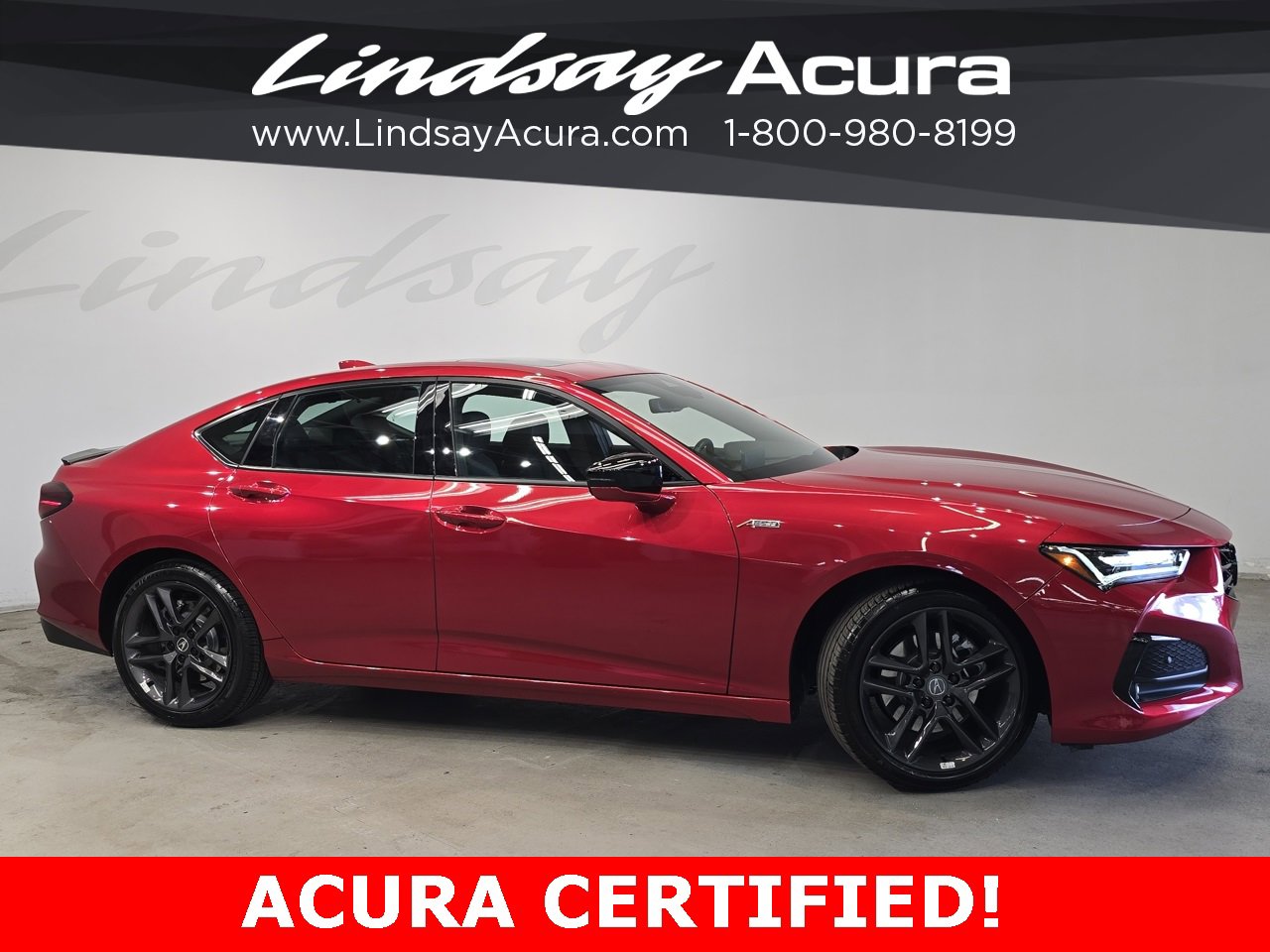 Certified 2025 Acura TLX SH-AWD w/ A-SPEC Pkg image 3