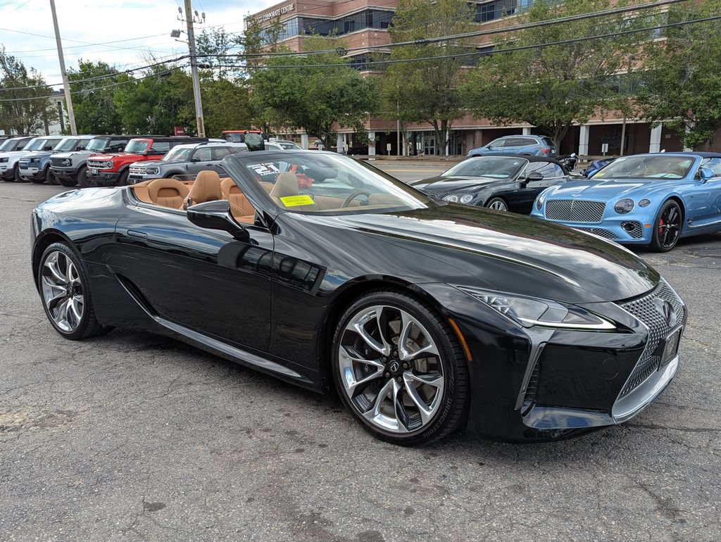 Used 2021 Lexus LC 500 Convertible w/ Touring Package RWD image 46