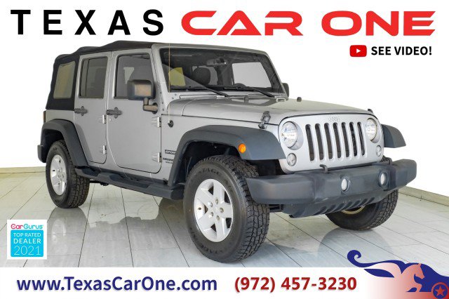 Used 2017 Jeep Wrangler Unlimited Sport w/ Quick Order Package 24S