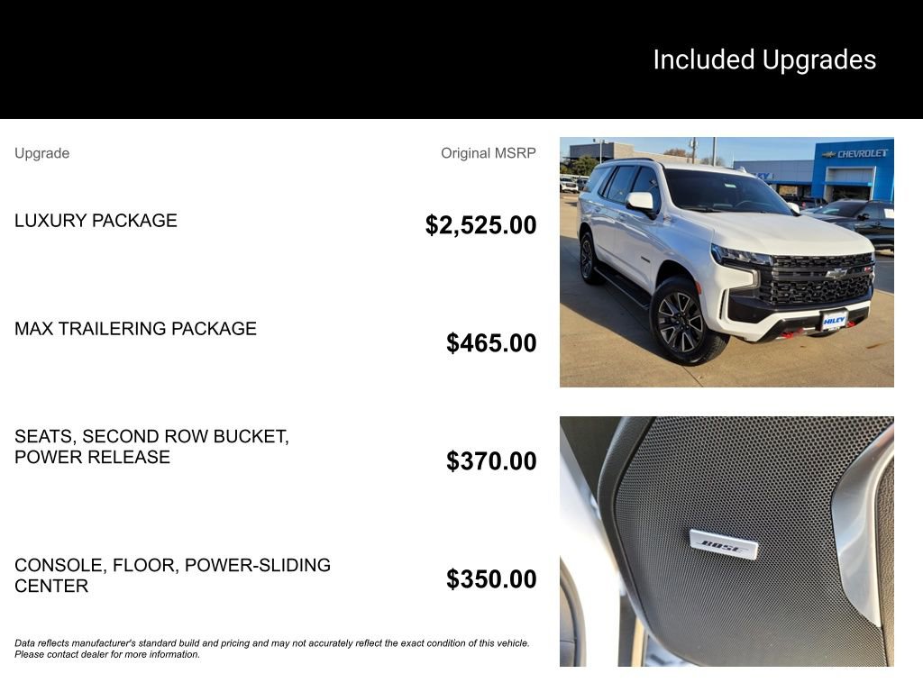 Used 2024 Chevrolet Tahoe Z71 w/ Luxury Package image 5