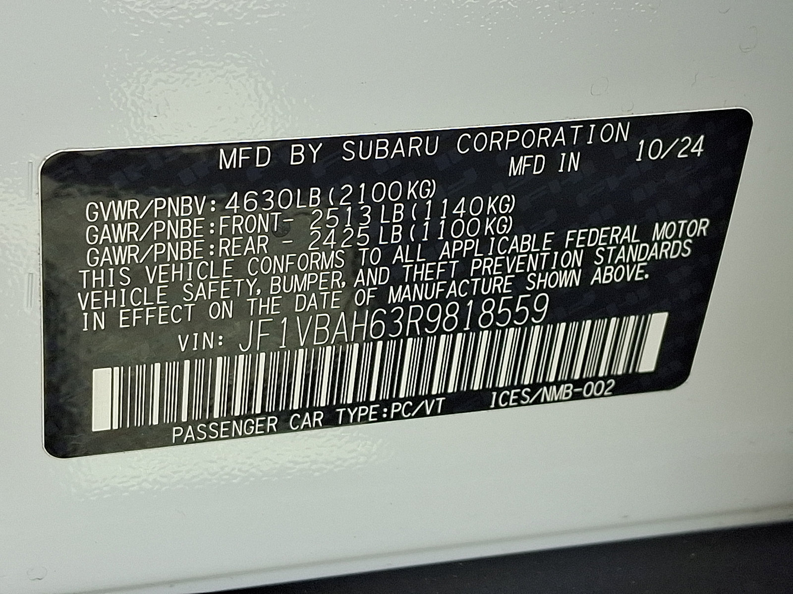 Used 2024 Subaru WRX Premium AWD/4WD image 30
